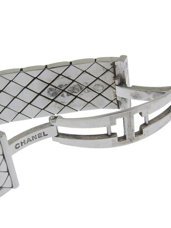 CHANEL Matelasse Watches H0009 blackDial Stainless Steel Quartz Analog dis... main image 6